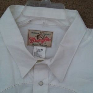 Mens wrangler western shirt